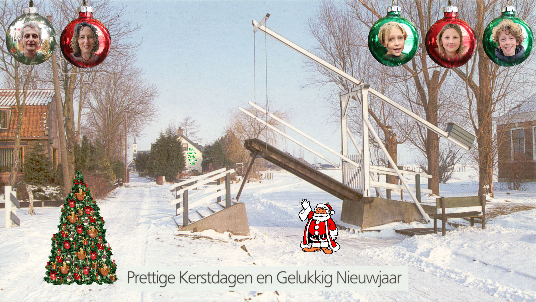 Onze kerstkaart