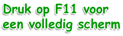 Druk op F11